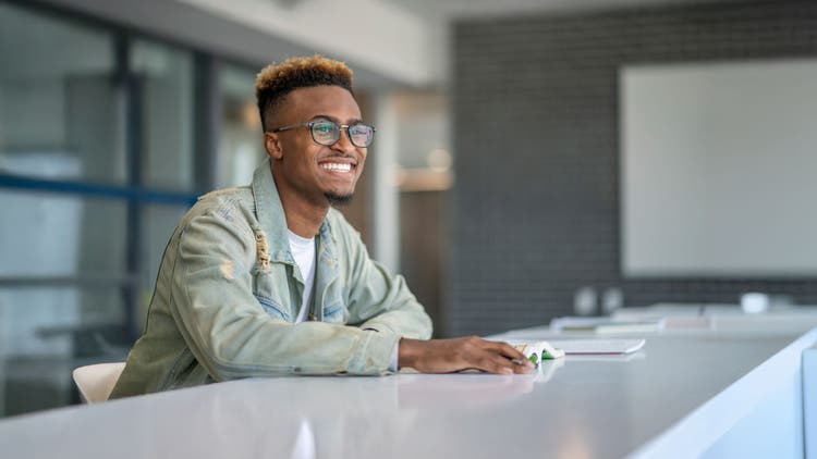 Man Smiling