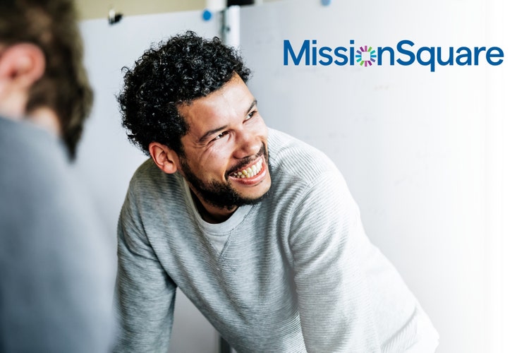 Man smiling