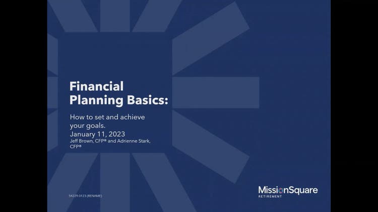 Financial Planning