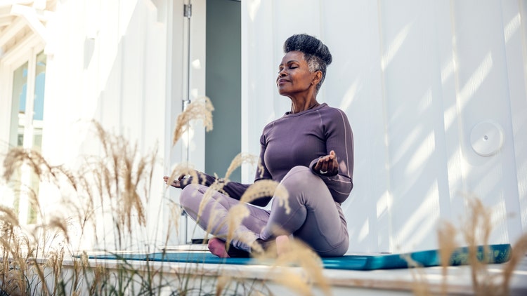 Women Meditating
